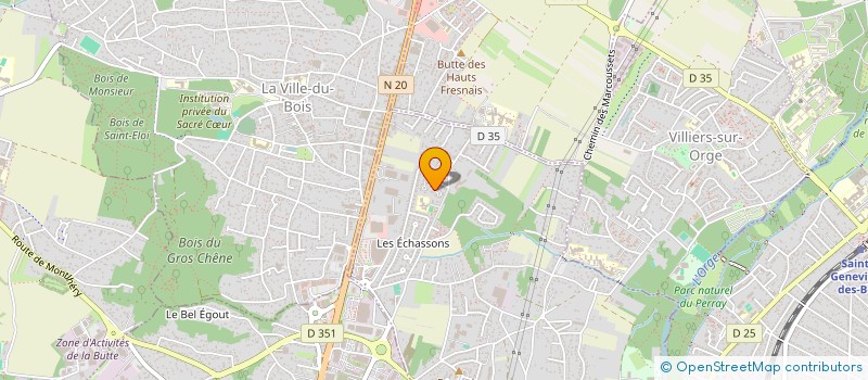 localisation de l'entreprise MONSIEUR CHRISTIAN CLOUARD à LONGPONT-SUR-ORGE