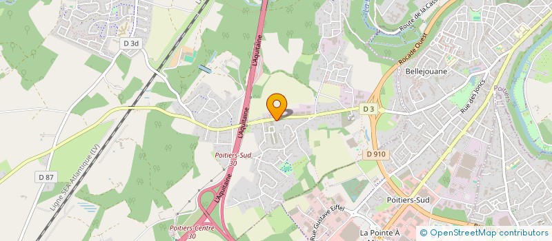 localisation de l'entreprise MONSIEUR CHRISTIAN CLUZEAU  VOUNEUIL-SOUS-BIARD