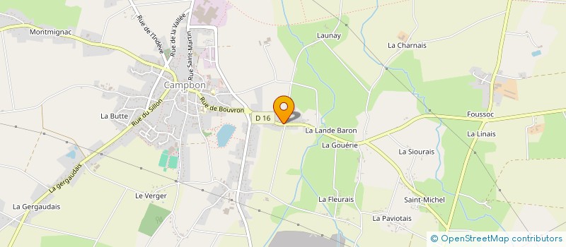 localisation de l'entreprise MONSIEUR CHRISTIAN COLLAS à CAMPBON