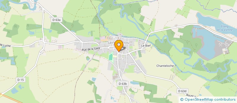 localisation de l'entreprise MONSIEUR CHRISTIAN COLLAS  SAINT-GENOU