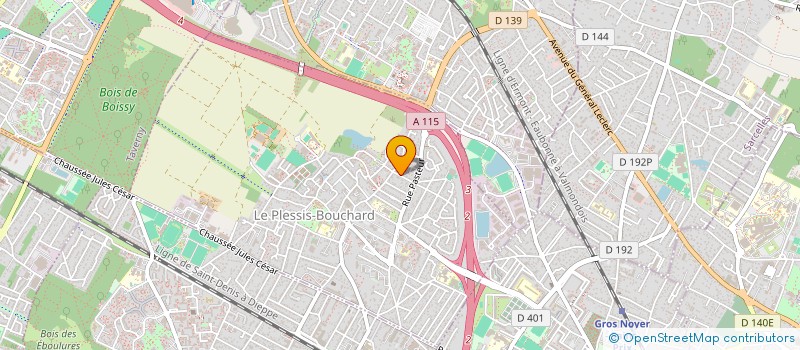 localisation de l'entreprise MONSIEUR CHRISTIAN COLLIN à LE PLESSIS-BOUCHARD