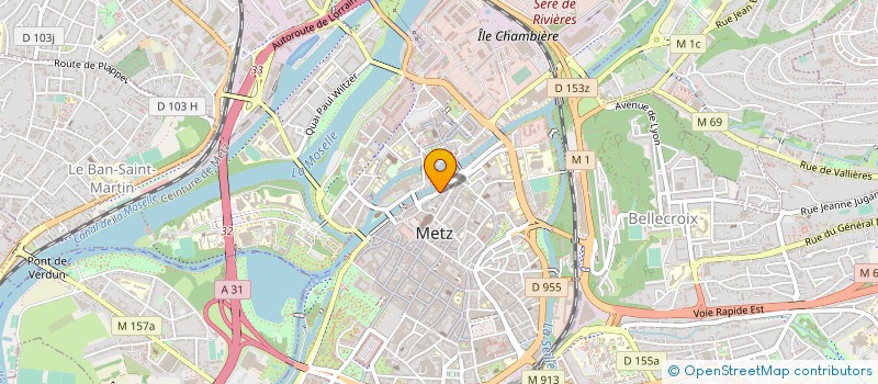 localisation de l'entreprise MONSIEUR CHRISTIAN COLMONT à METZ