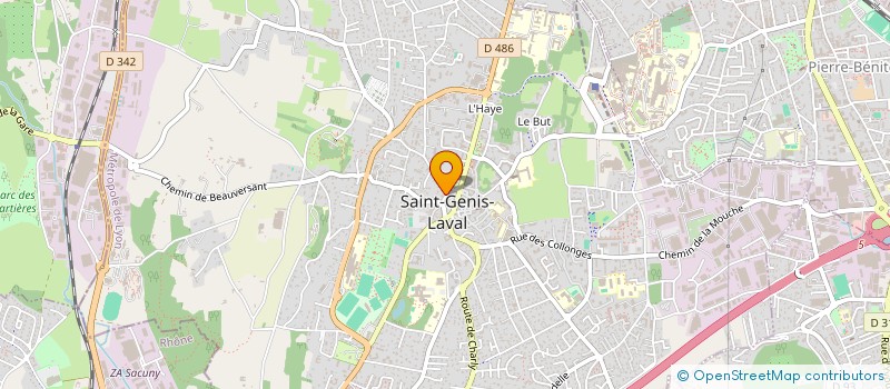 localisation de l'entreprise MONSIEUR CHRISTIAN COLOMB  SAINT-GENIS-LAVAL