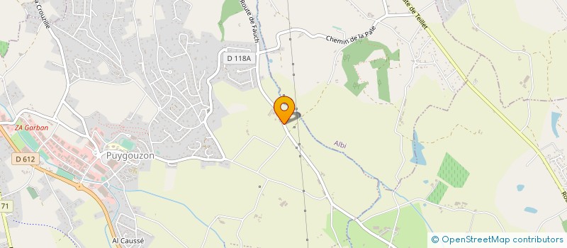 localisation de l'entreprise MONSIEUR CHRISTIAN COMBES à FREJAIROLLES