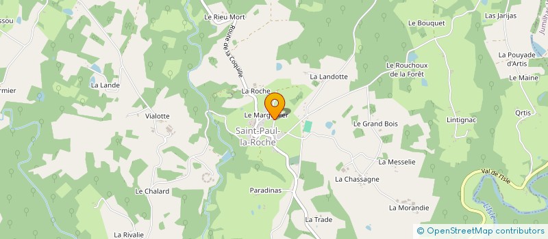 localisation de l'entreprise MONSIEUR CHRISTIAN COMMERCON à VAUNAC
