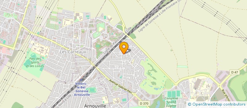 localisation de l'entreprise MONSIEUR CHRISTIAN CONORT à GONESSE