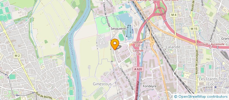 localisation de l'entreprise MONSIEUR CHRISTIAN CONTRERAS  TOULOUSE