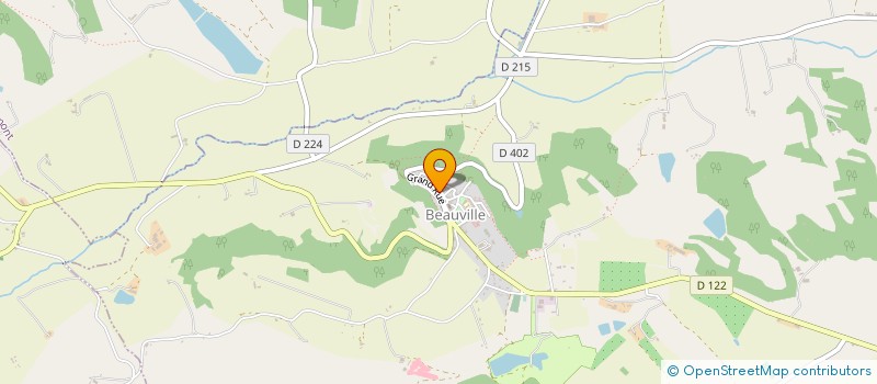 localisation de l'entreprise MONSIEUR CHRISTIAN CORALLO  BEAUVILLE