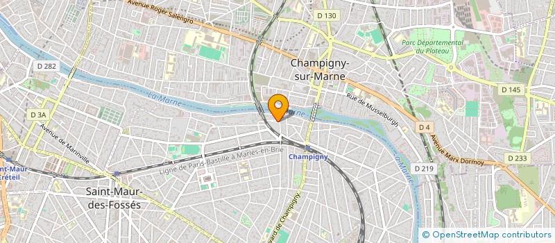 localisation de l'entreprise MONSIEUR CHRISTIAN CORDIER  CHINON