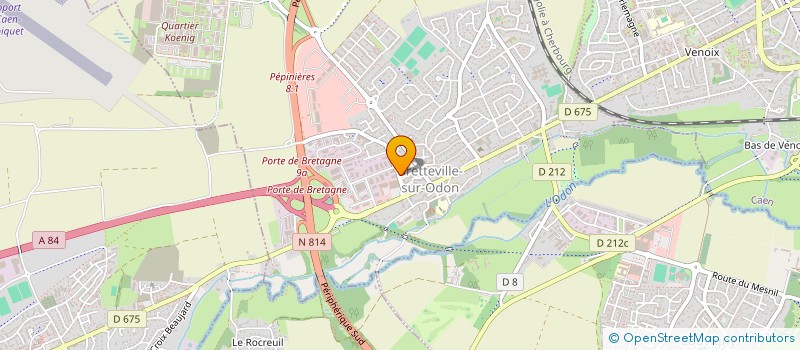 localisation de l'entreprise MONSIEUR CHRISTIAN CORMERY  BRETTEVILLE-SUR-ODON