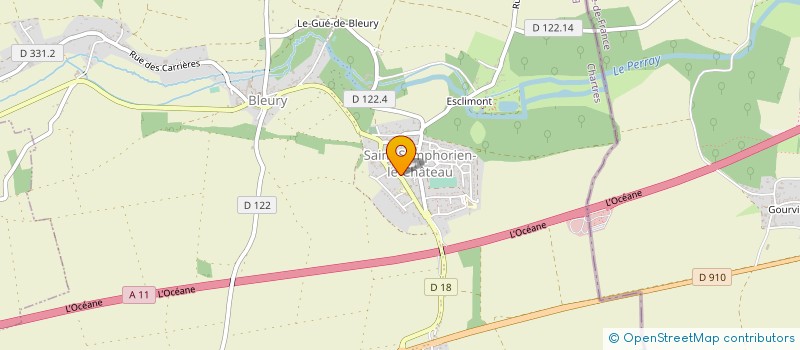 localisation de l'entreprise MONSIEUR CHRISTIAN CORNEC à AUNEAU-BLEURY-SAINT-SYMPHORIEN