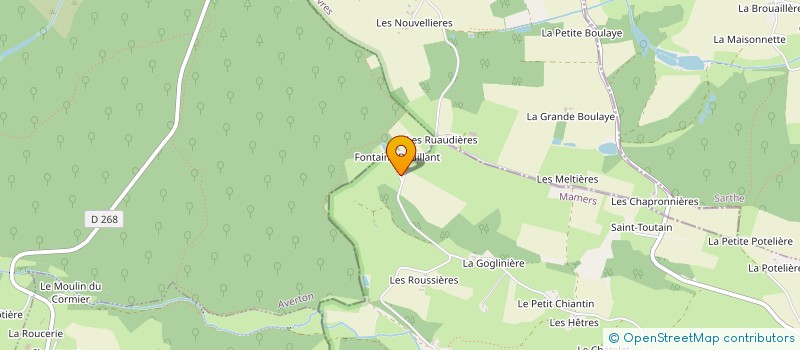 localisation de l'entreprise MONSIEUR CHRISTIAN COSANDIER  ASSE-LE-BOISNE