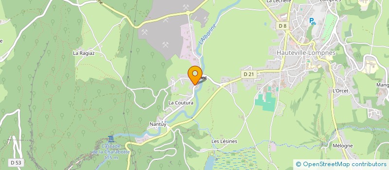 localisation de l'entreprise MONSIEUR CHRISTIAN COSTANTINI  PLATEAU D'HAUTEVILLE