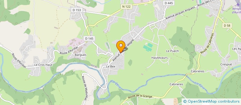 localisation de l'entreprise MONSIEUR CHRISTIAN COSTE à YTRAC