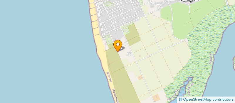 localisation de l'entreprise MONSIEUR CHRISTIAN COUBRUN  AGON-COUTAINVILLE