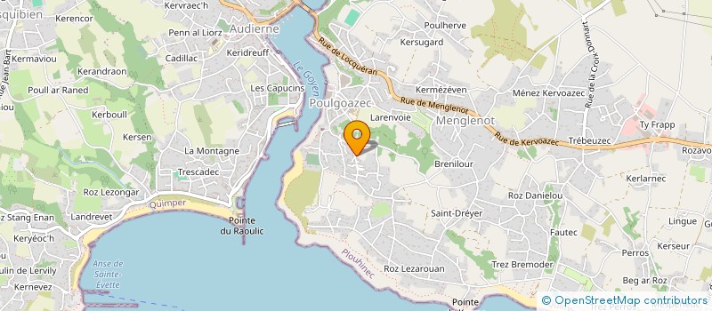 localisation de l'entreprise MONSIEUR CHRISTIAN COUDERT à PLOUHINEC