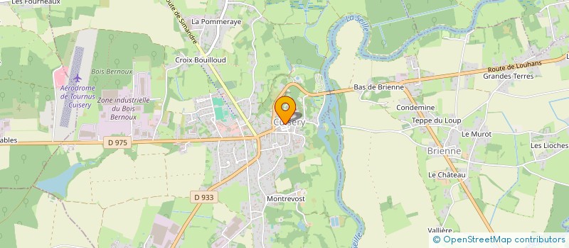localisation de l'entreprise MONSIEUR CHRISTIAN COUILLEROT  CUISERY