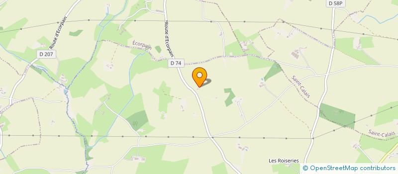 localisation de l'entreprise MONSIEUR CHRISTIAN COURANT  SAINTE-CEROTTE