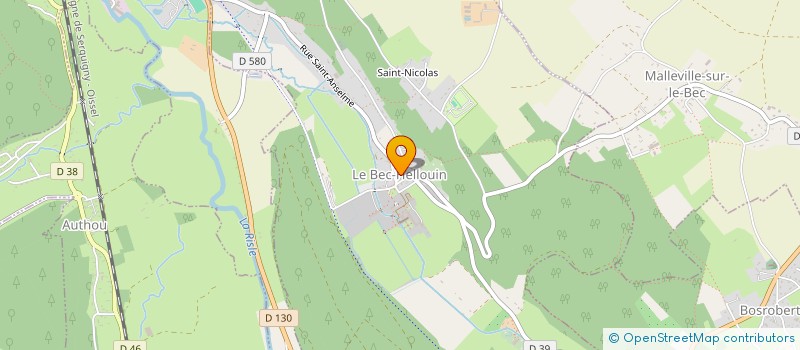localisation de l'entreprise MONSIEUR CHRISTIAN COURTEAU à LE BEC-HELLOUIN