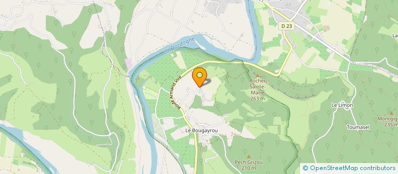 localisation de l'entreprise MONSIEUR CHRISTIAN COURTIN  LACAVE