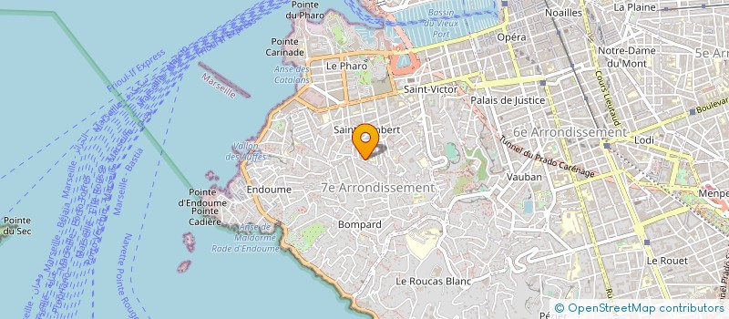 localisation de l'entreprise MONSIEUR CHRISTIAN COUTON à MARSEILLE