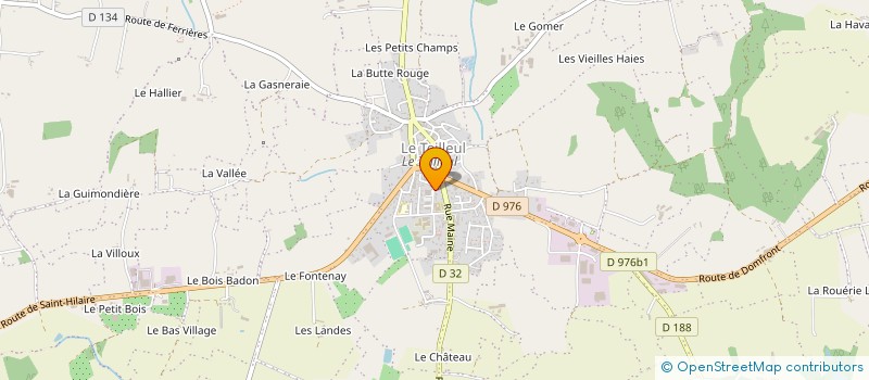 localisation de l'entreprise MONSIEUR CHRISTIAN-COZMIN BOSOVICI  LE TEILLEUL