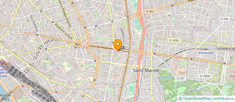 localisation de l'entreprise MONSIEUR CHRISTIAN CREPIN à PARIS