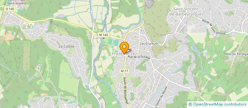 localisation de l'entreprise MONSIEUR CHRISTIAN CRISTOVAO à PRADES-LE-LEZ