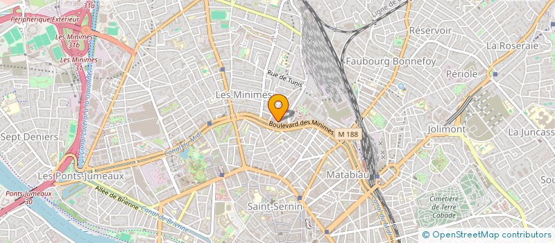 localisation de l'entreprise MONSIEUR CHRISTIAN CROS à TOULOUSE