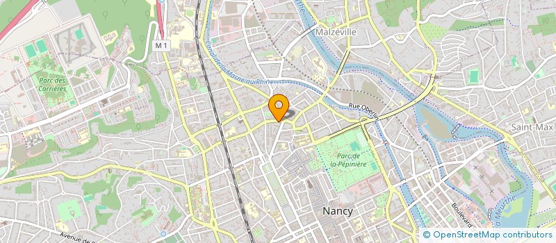 localisation de l'entreprise MONSIEUR CHRISTIAN CUENIN  NANCY