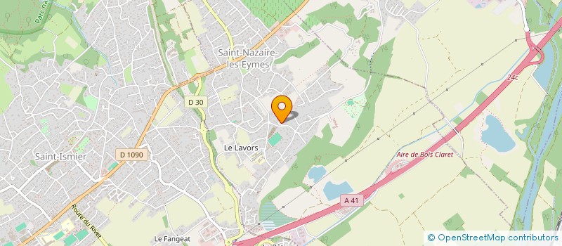 localisation de l'entreprise MONSIEUR CHRISTIAN CUILLERON à SAINT-NAZAIRE-LES-EYMES