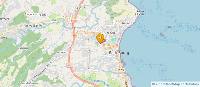 localisation de l'entreprise MONSIEUR CHRISTIAN CUSENIER à PETIT-BOURG