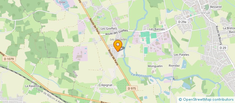 localisation de l'entreprise MONSIEUR CHRISTIAN D'ADELER  VIRIAT