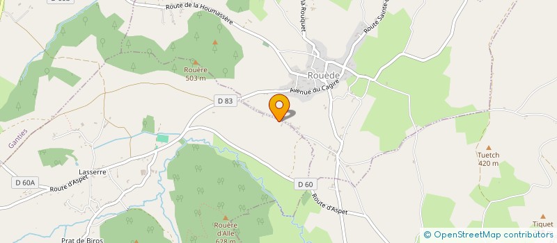 localisation de l'entreprise MONSIEUR CHRISTIAN D'ISSERNIO  ESTADENS