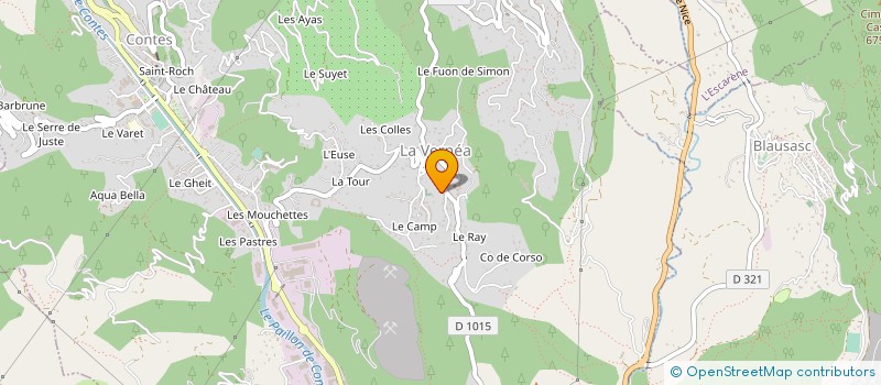 localisation de l'entreprise MONSIEUR CHRISTIAN DA SILVA à CONTES