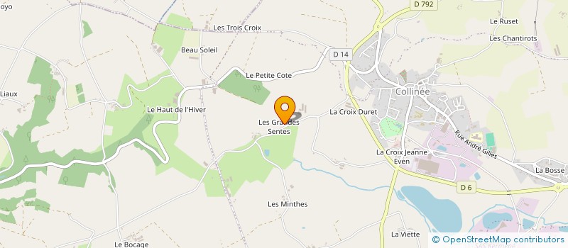 localisation de l'entreprise MONSIEUR CHRISTIAN DACHE à LE MENE