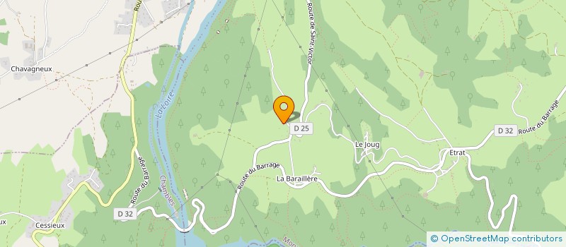 localisation de l'entreprise MONSIEUR CHRISTIAN DADOLLE  SAINT-JUST-SAINT-RAMBERT