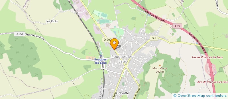 localisation de l'entreprise MONSIEUR CHRISTIAN DAGLAN à POUGUES-LES-EAUX