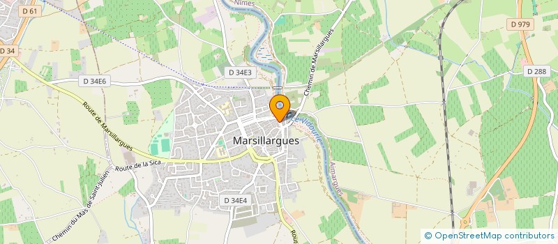 localisation de l'entreprise MONSIEUR CHRISTIAN DALLE à MARSILLARGUES