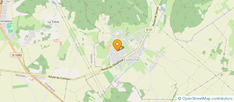 localisation de l'entreprise MONSIEUR CHRISTIAN DANTHON  EYDOCHE