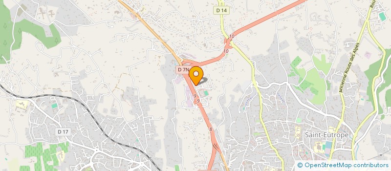 localisation de l'entreprise MONSIEUR CHRISTIAN DAPELO  AIX-EN-PROVENCE