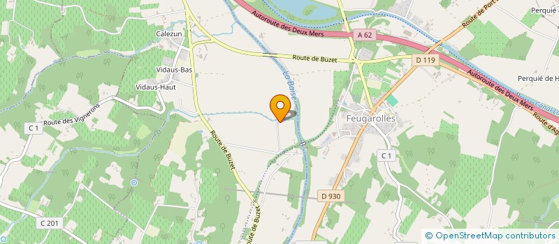 localisation de l'entreprise MONSIEUR CHRISTIAN DAPVRIL  BARBASTE