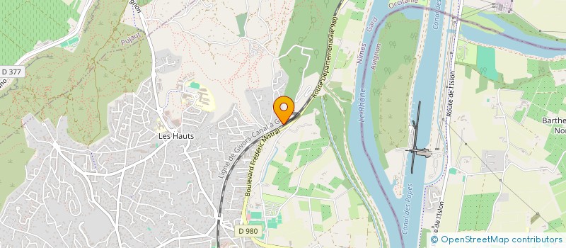 localisation de l'entreprise MONSIEUR CHRISTIAN DARDUN  VILLENEUVE-LES-AVIGNON