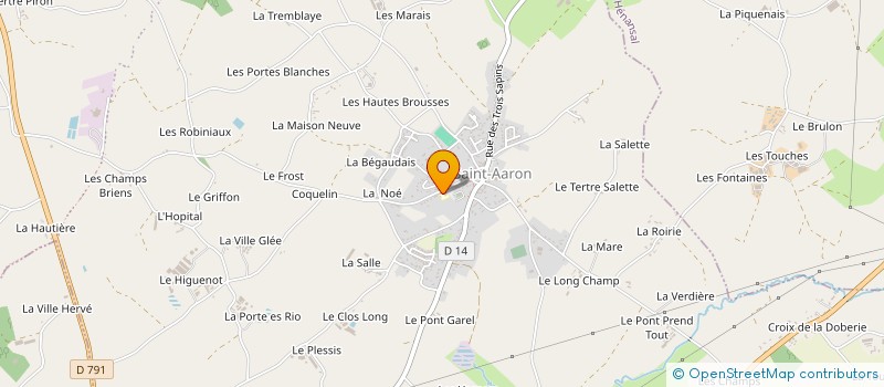 localisation de l'entreprise MONSIEUR CHRISTIAN DARQUIN à LAMBALLE-ARMOR