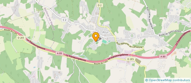 localisation de l'entreprise MONSIEUR CHRISTIAN DARRIN  BOULAZAC ISLE MANOIRE