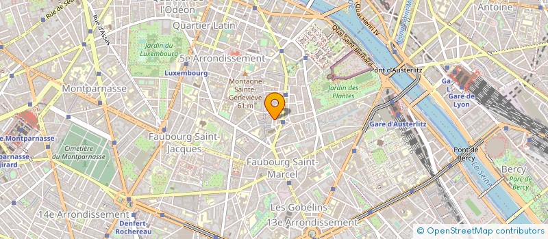 localisation de l'entreprise MONSIEUR CHRISTIAN DARVONVILLE à PARIS
