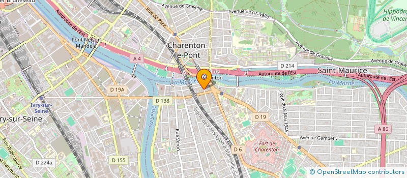 localisation de l'entreprise MONSIEUR CHRISTIAN DAVID à MAISONS-ALFORT
