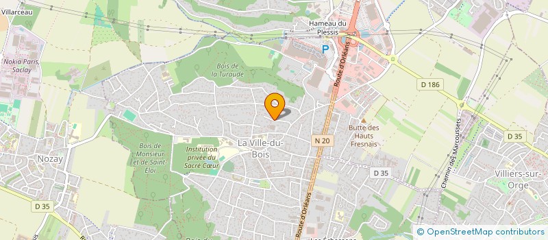 localisation de l'entreprise MONSIEUR CHRISTIAN DAVID à LA VILLE-DU-BOIS