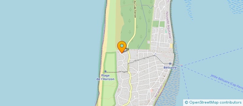 localisation de l'entreprise MONSIEUR CHRISTIAN DAYMARD à LEGE-CAP-FERRET