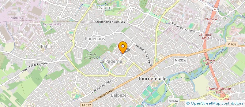 localisation de l'entreprise MONSIEUR CHRISTIAN DAYOT à TOURNEFEUILLE